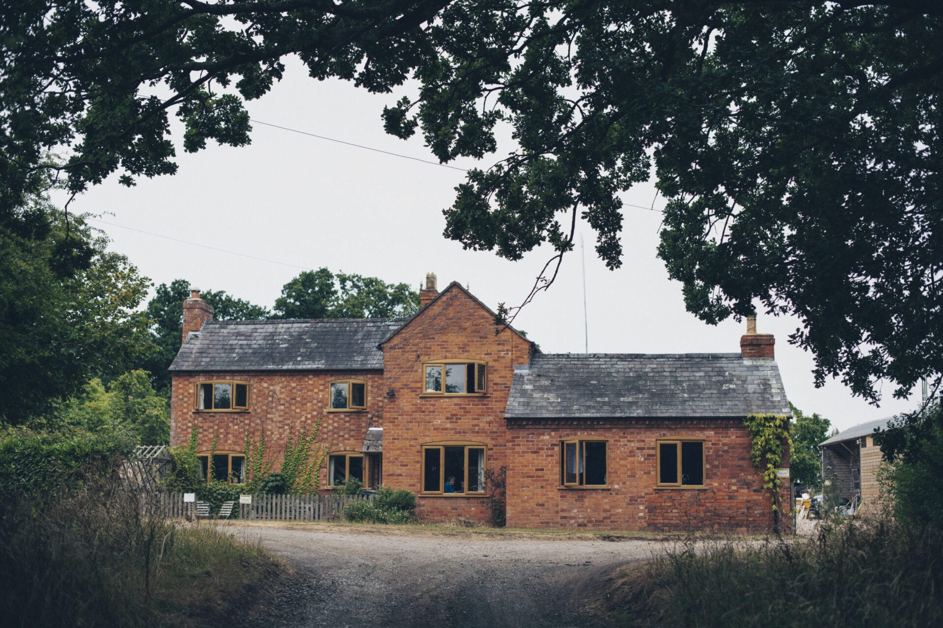 A farm house